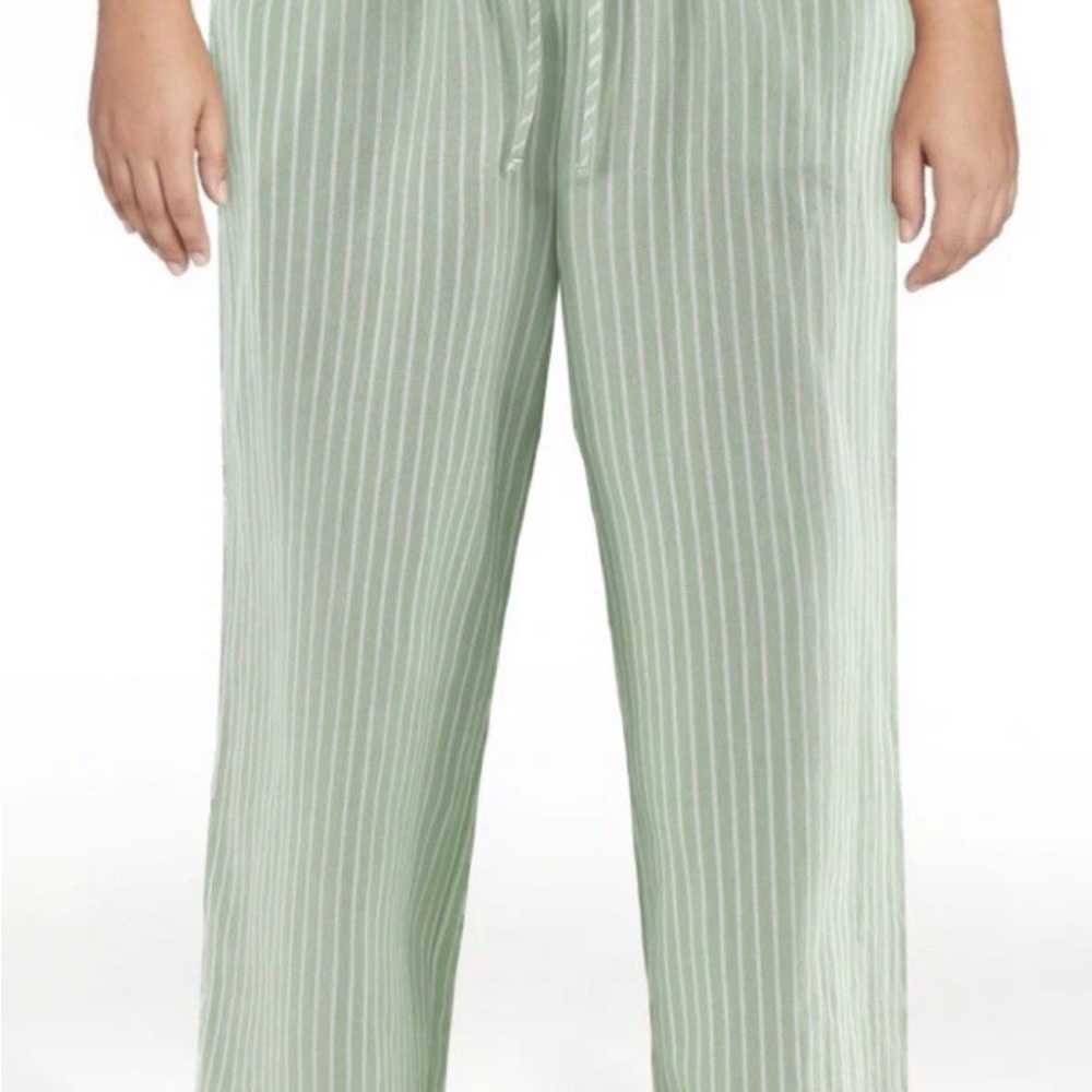 Green Striped Pants - Picture 4 of 7